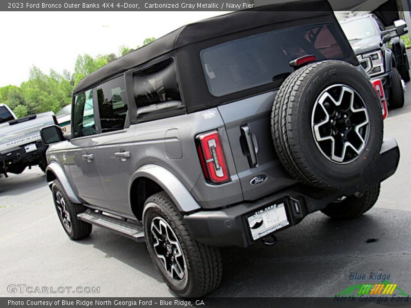 Carbonized Gray Metallic / Navy Pier 2023 Ford Bronco Outer Banks 4X4 4-Door
