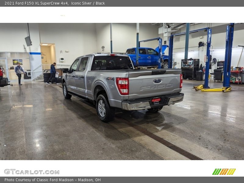 Iconic Silver / Black 2021 Ford F150 XL SuperCrew 4x4