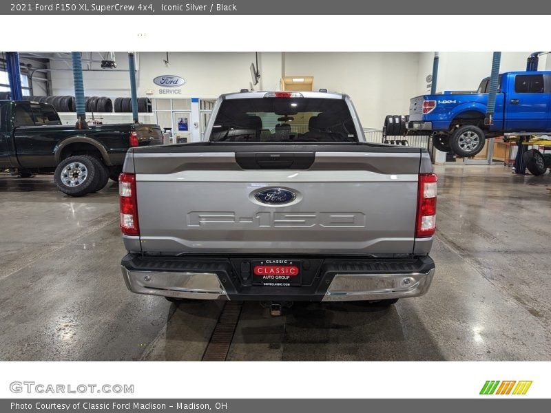 Iconic Silver / Black 2021 Ford F150 XL SuperCrew 4x4