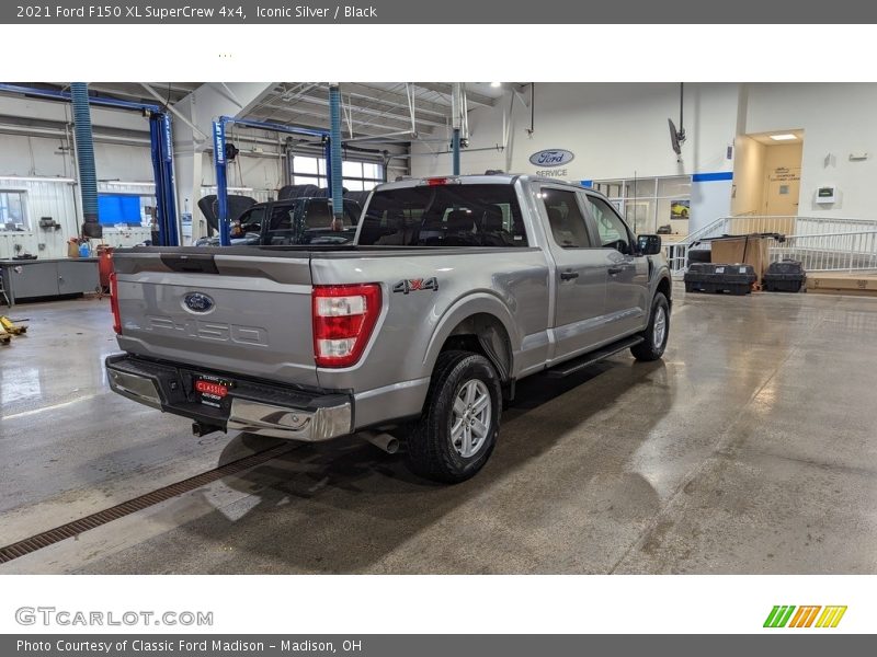 Iconic Silver / Black 2021 Ford F150 XL SuperCrew 4x4