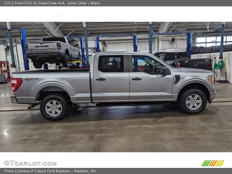 Iconic Silver / Black 2021 Ford F150 XL SuperCrew 4x4