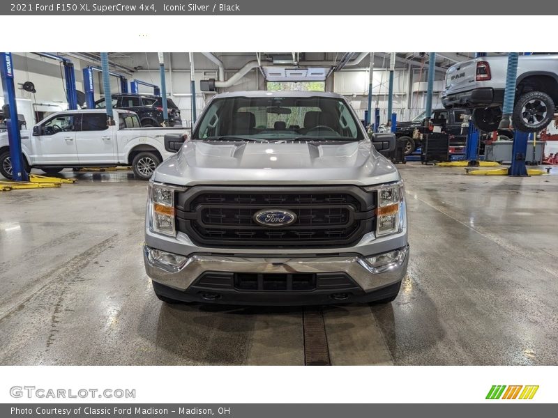 Iconic Silver / Black 2021 Ford F150 XL SuperCrew 4x4