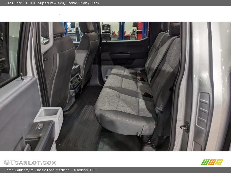 Rear Seat of 2021 F150 XL SuperCrew 4x4