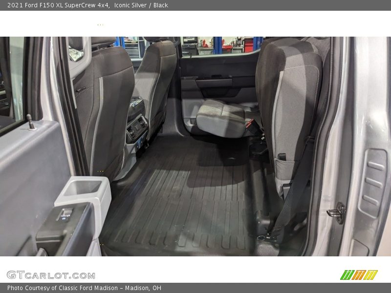 Rear Seat of 2021 F150 XL SuperCrew 4x4