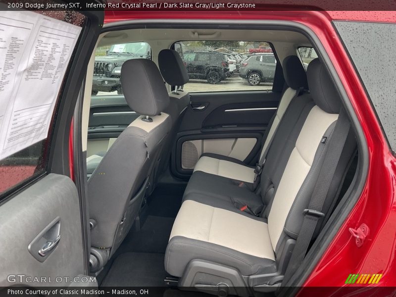 Inferno Red Crystal Pearl / Dark Slate Gray/Light Graystone 2009 Dodge Journey SXT