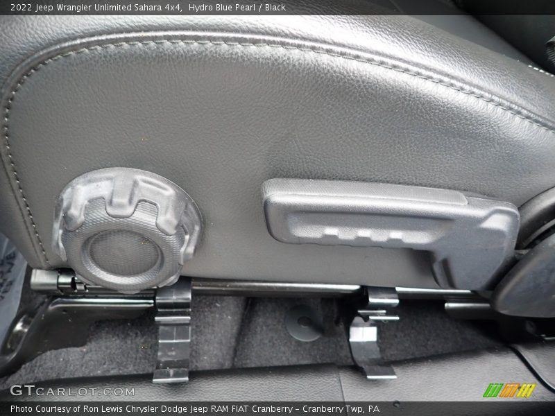 Hydro Blue Pearl / Black 2022 Jeep Wrangler Unlimited Sahara 4x4