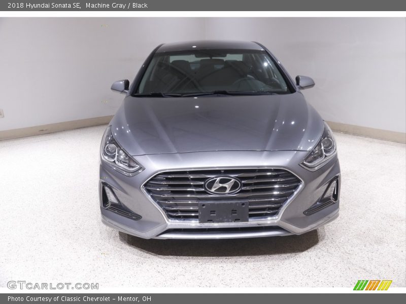 Machine Gray / Black 2018 Hyundai Sonata SE