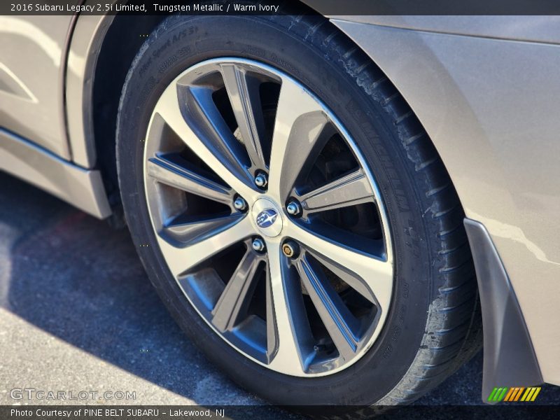 Tungsten Metallic / Warm Ivory 2016 Subaru Legacy 2.5i Limited