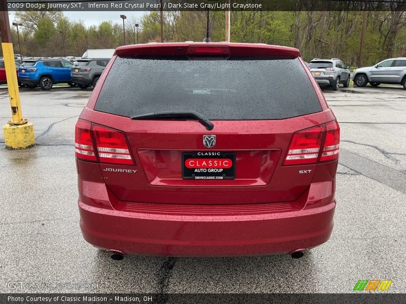 Inferno Red Crystal Pearl / Dark Slate Gray/Light Graystone 2009 Dodge Journey SXT