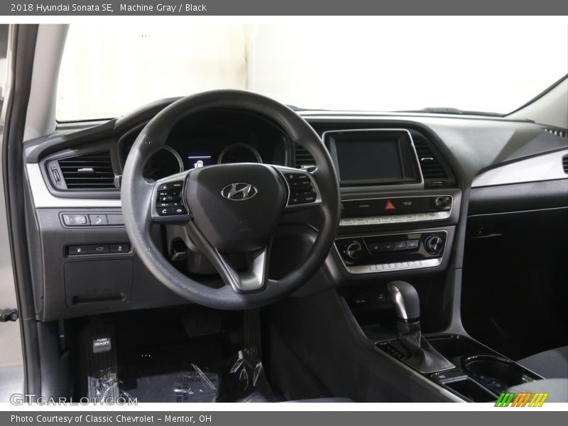 Machine Gray / Black 2018 Hyundai Sonata SE