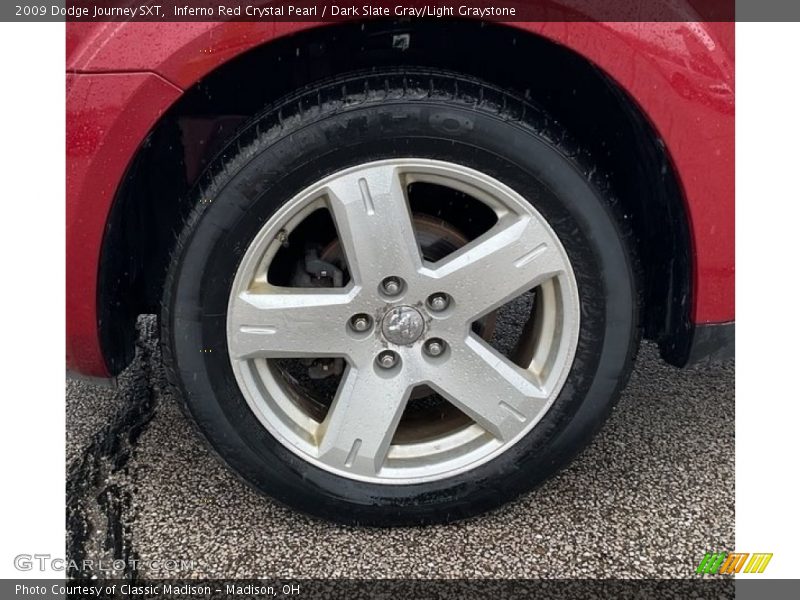 Inferno Red Crystal Pearl / Dark Slate Gray/Light Graystone 2009 Dodge Journey SXT