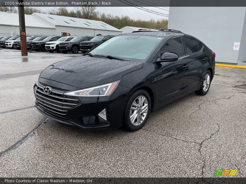 Phantom Black / Black 2020 Hyundai Elantra Value Edition