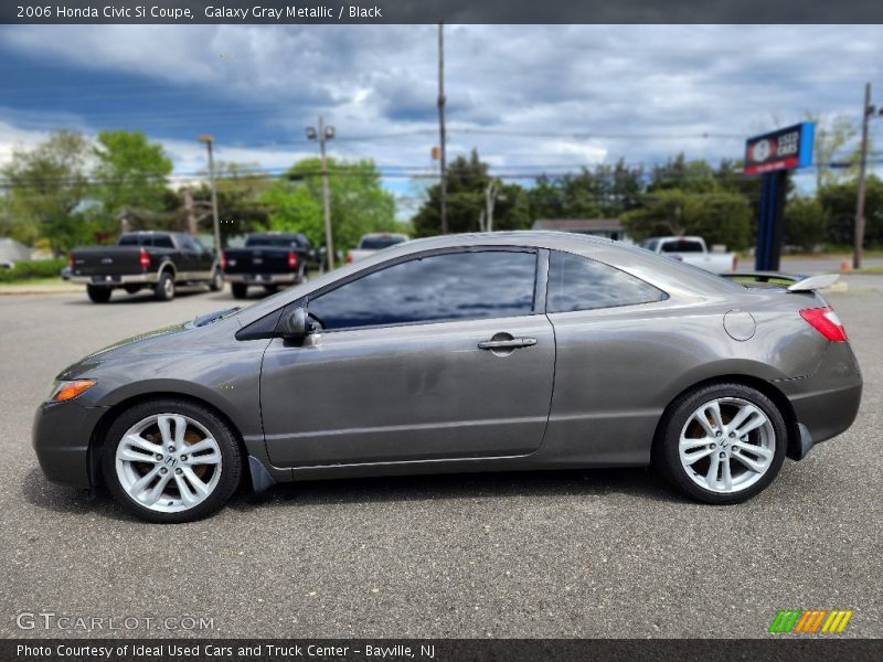 Galaxy Gray Metallic / Black 2006 Honda Civic Si Coupe
