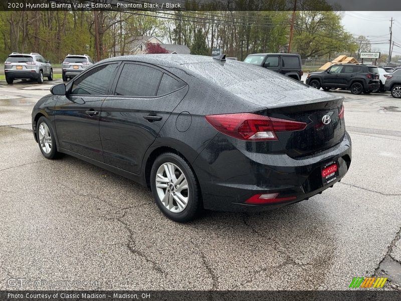 Phantom Black / Black 2020 Hyundai Elantra Value Edition