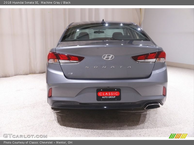 Machine Gray / Black 2018 Hyundai Sonata SE