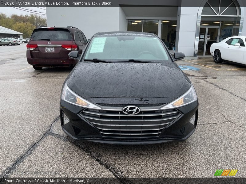 Phantom Black / Black 2020 Hyundai Elantra Value Edition
