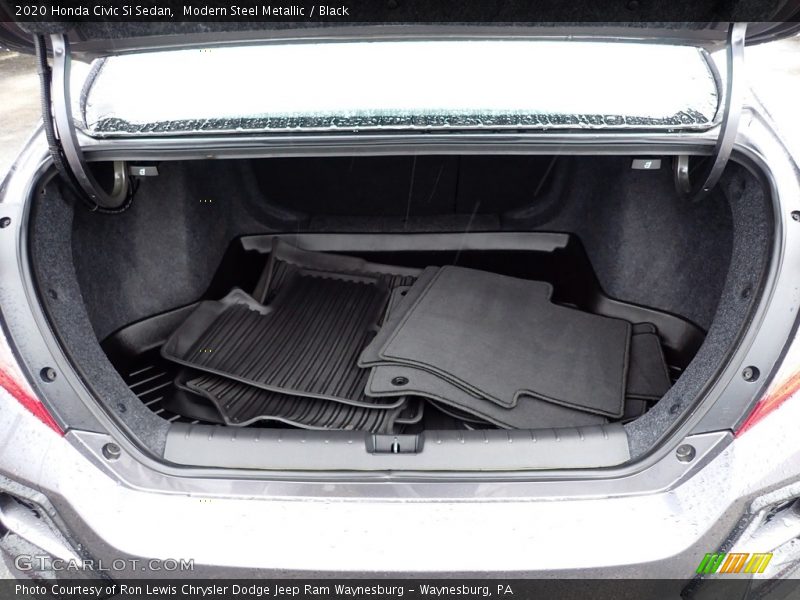 Modern Steel Metallic / Black 2020 Honda Civic Si Sedan