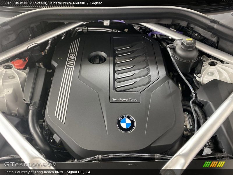  2023 X6 xDrive40i Engine - 3.0 Liter M TwinPower Turbocharged DOHC 24-Valve Inline 6 Cylinder