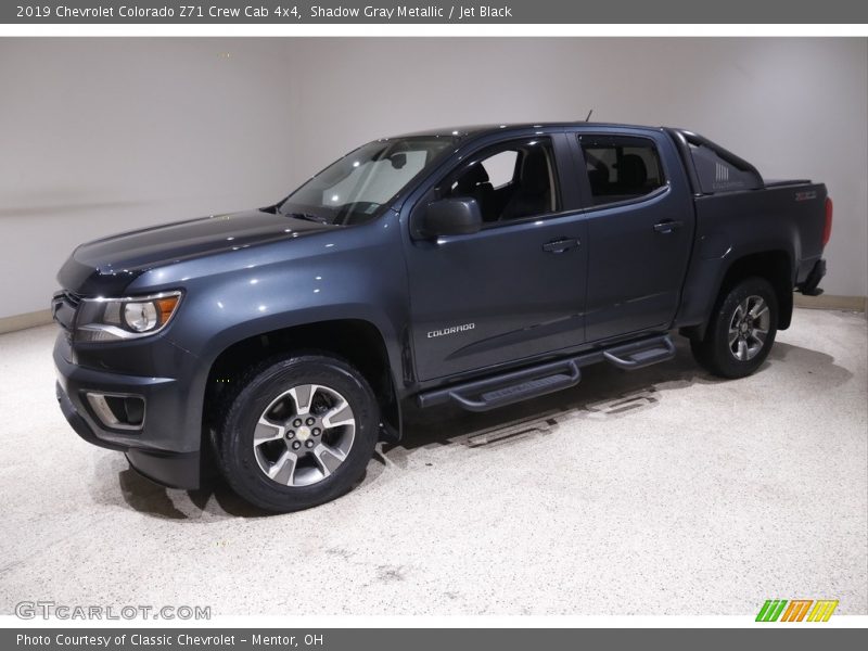 Shadow Gray Metallic / Jet Black 2019 Chevrolet Colorado Z71 Crew Cab 4x4