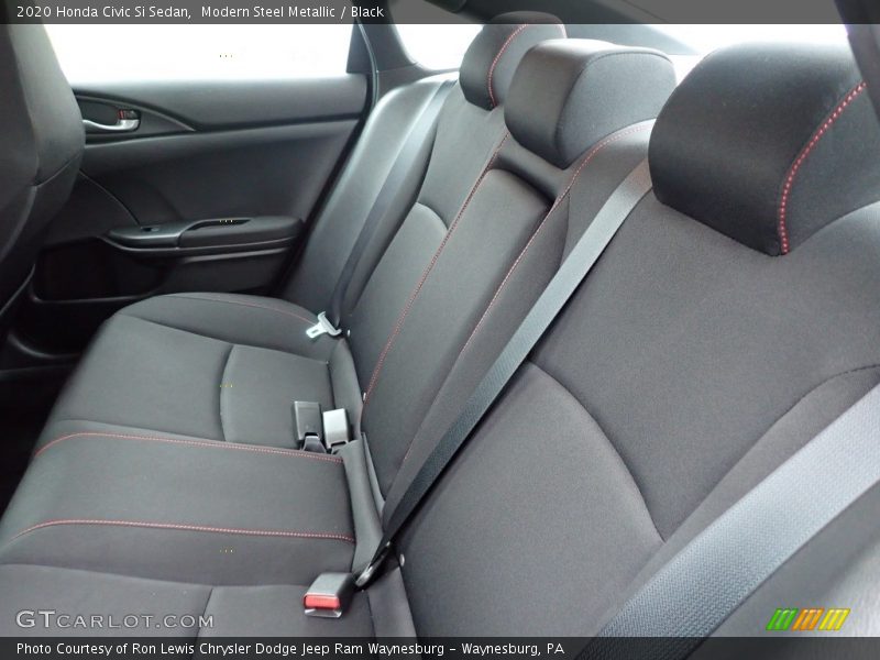 Modern Steel Metallic / Black 2020 Honda Civic Si Sedan