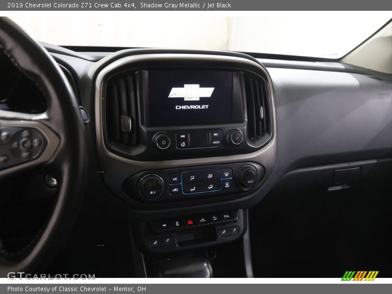 Shadow Gray Metallic / Jet Black 2019 Chevrolet Colorado Z71 Crew Cab 4x4