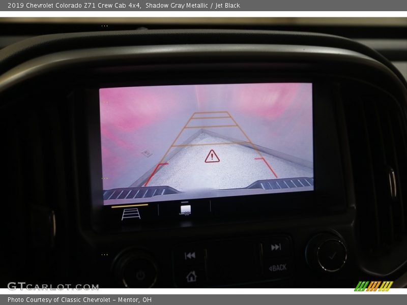 Shadow Gray Metallic / Jet Black 2019 Chevrolet Colorado Z71 Crew Cab 4x4