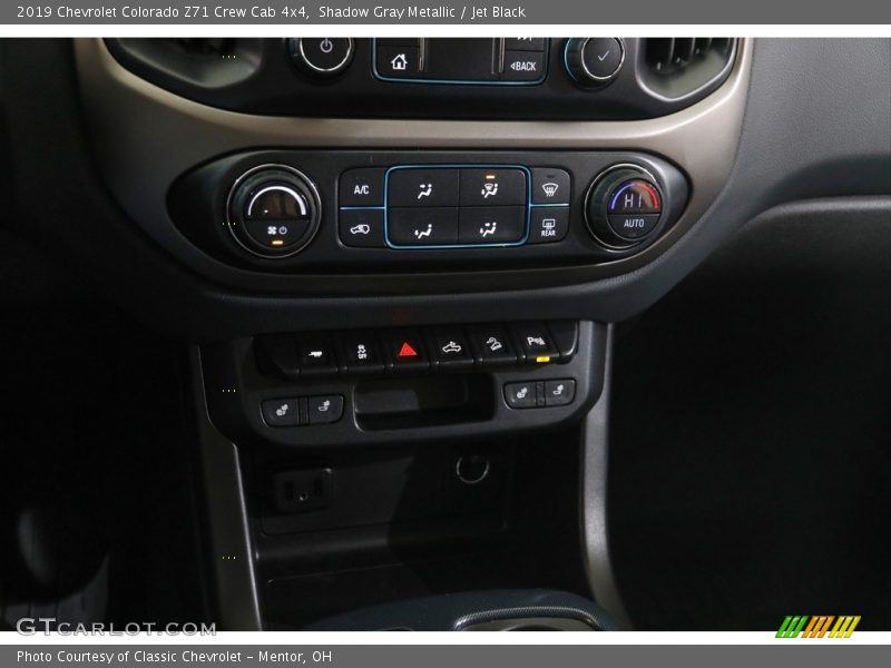 Shadow Gray Metallic / Jet Black 2019 Chevrolet Colorado Z71 Crew Cab 4x4