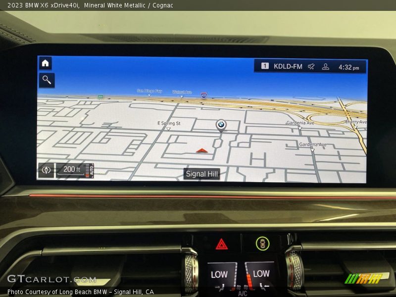 Navigation of 2023 X6 xDrive40i