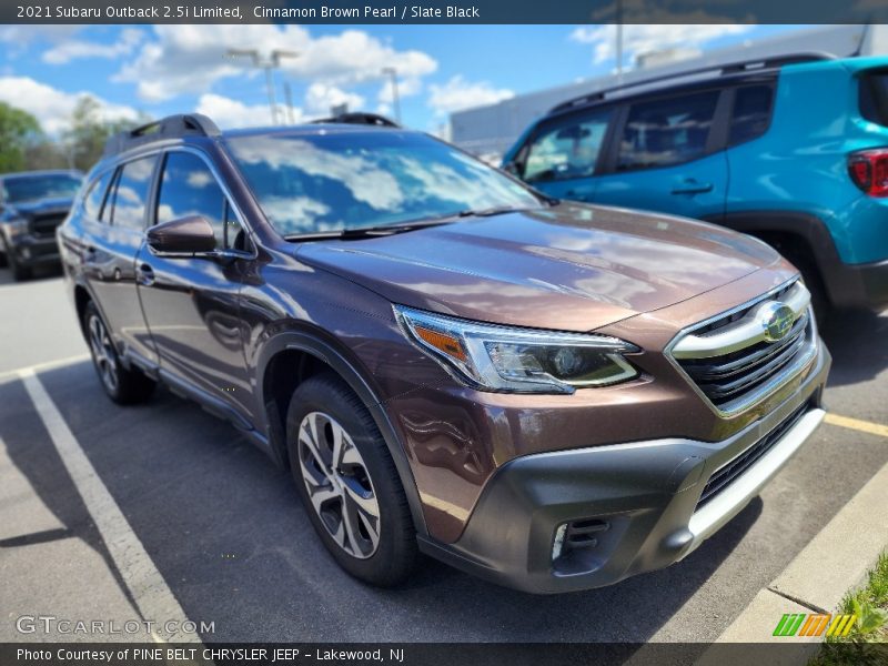 Cinnamon Brown Pearl / Slate Black 2021 Subaru Outback 2.5i Limited