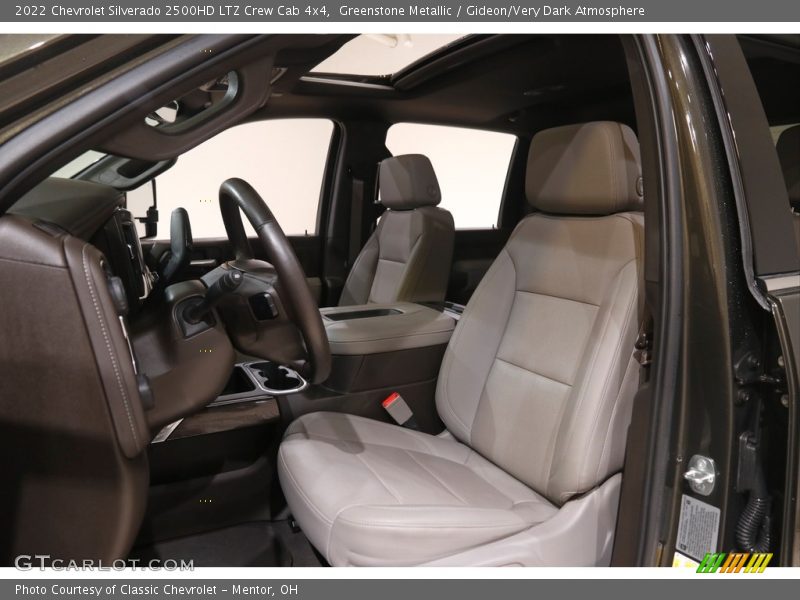 Greenstone Metallic / Gideon/Very Dark Atmosphere 2022 Chevrolet Silverado 2500HD LTZ Crew Cab 4x4