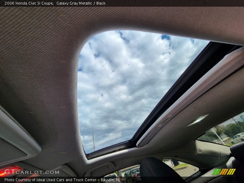 Galaxy Gray Metallic / Black 2006 Honda Civic Si Coupe