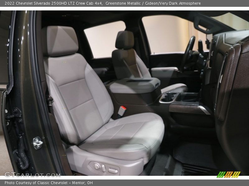 Greenstone Metallic / Gideon/Very Dark Atmosphere 2022 Chevrolet Silverado 2500HD LTZ Crew Cab 4x4