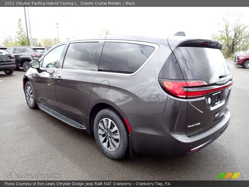 Granite Crystal Metallic / Black 2023 Chrysler Pacifica Hybrid Touring L