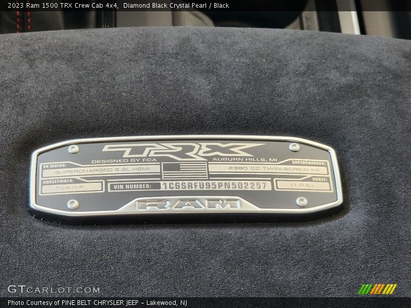 2023 1500 TRX Crew Cab 4x4 Logo