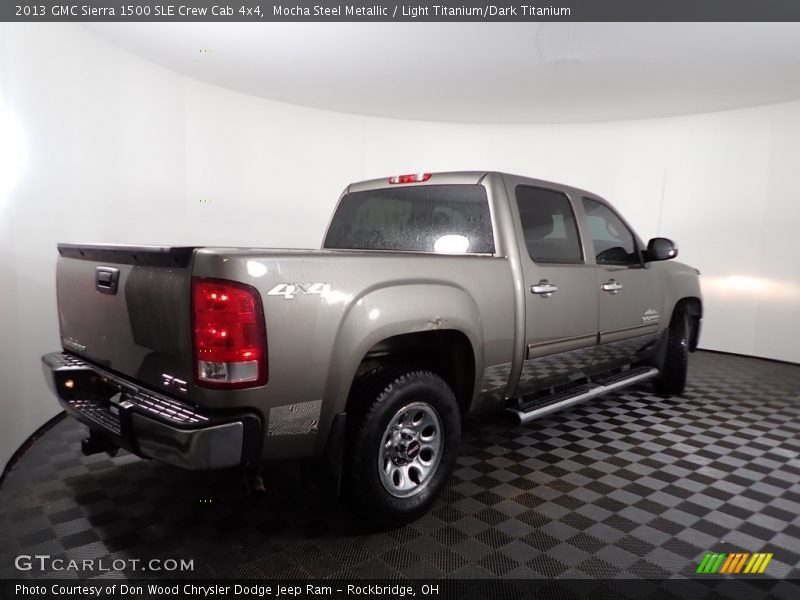 Mocha Steel Metallic / Light Titanium/Dark Titanium 2013 GMC Sierra 1500 SLE Crew Cab 4x4