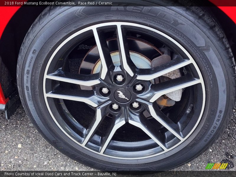 Race Red / Ceramic 2018 Ford Mustang EcoBoost Convertible