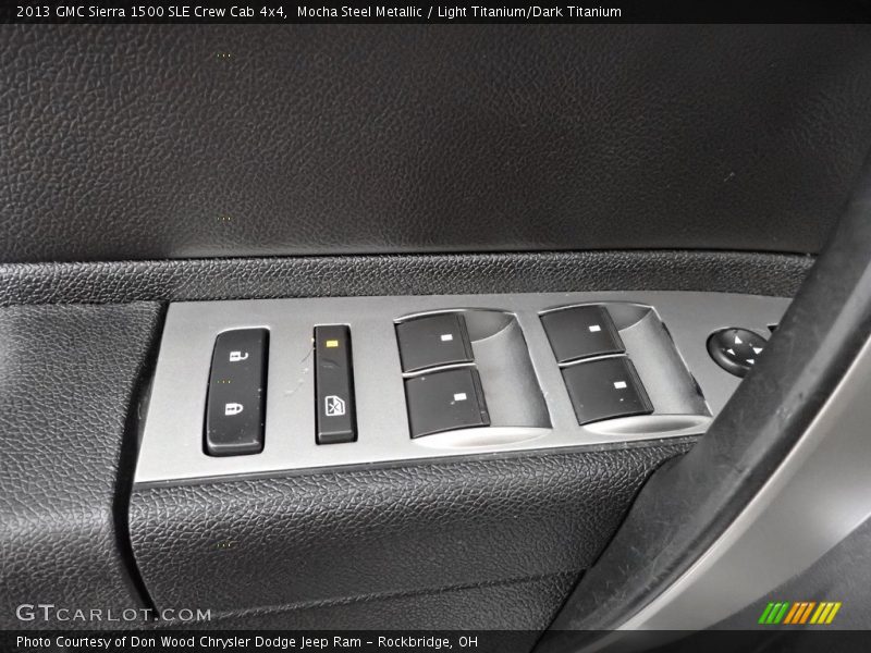 Mocha Steel Metallic / Light Titanium/Dark Titanium 2013 GMC Sierra 1500 SLE Crew Cab 4x4