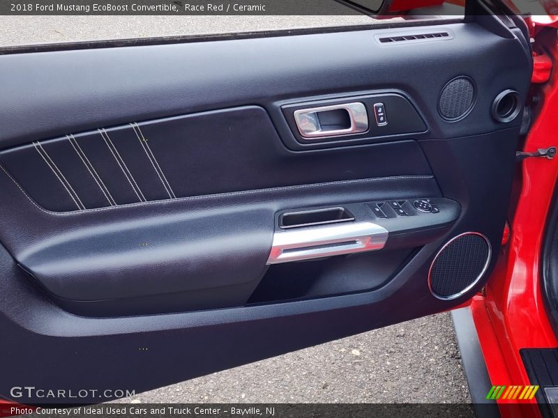Door Panel of 2018 Mustang EcoBoost Convertible