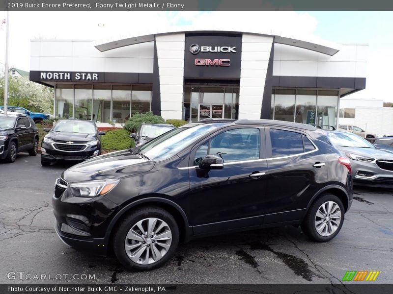 Ebony Twilight Metallic / Ebony 2019 Buick Encore Preferred