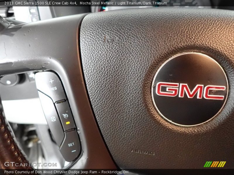  2013 Sierra 1500 SLE Crew Cab 4x4 Steering Wheel