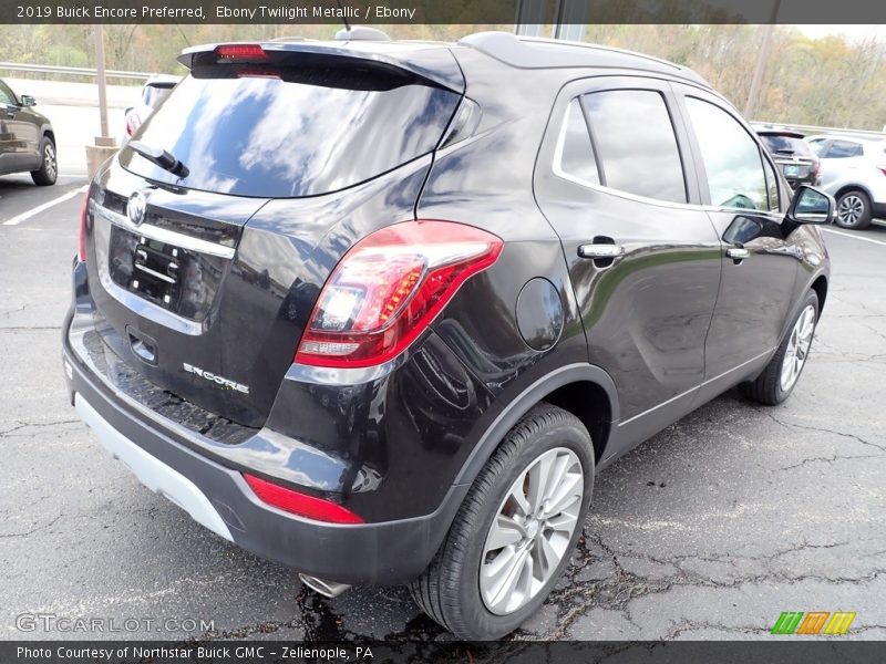 Ebony Twilight Metallic / Ebony 2019 Buick Encore Preferred