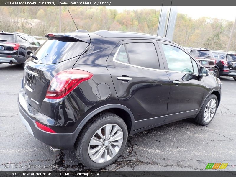 Ebony Twilight Metallic / Ebony 2019 Buick Encore Preferred