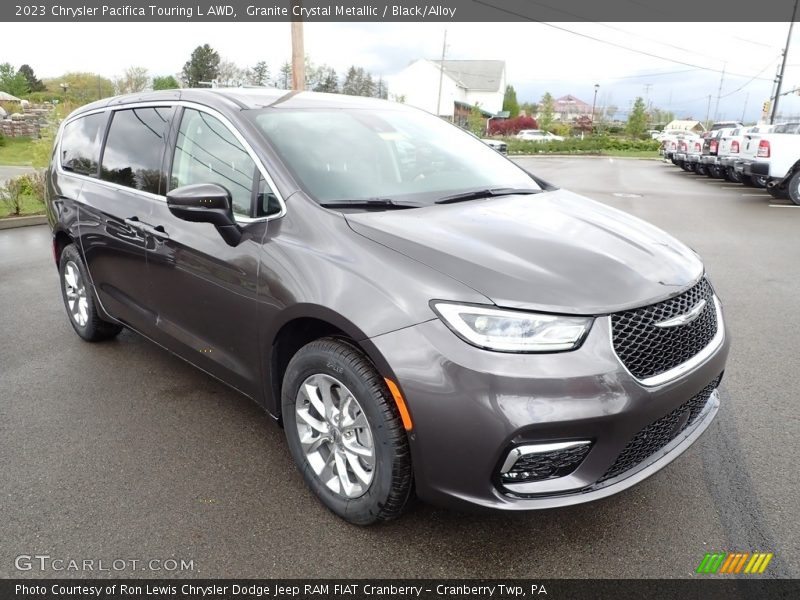 Granite Crystal Metallic / Black/Alloy 2023 Chrysler Pacifica Touring L AWD