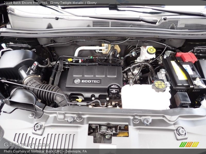  2019 Encore Preferred Engine - 1.4 Liter Turbocharged DOHC 16-Valve VVT 4 Cylinder