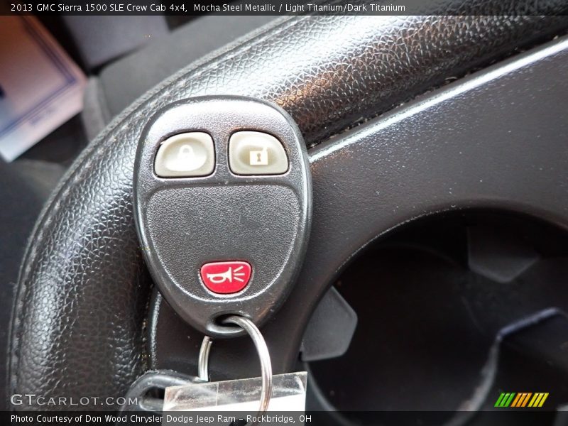 Mocha Steel Metallic / Light Titanium/Dark Titanium 2013 GMC Sierra 1500 SLE Crew Cab 4x4