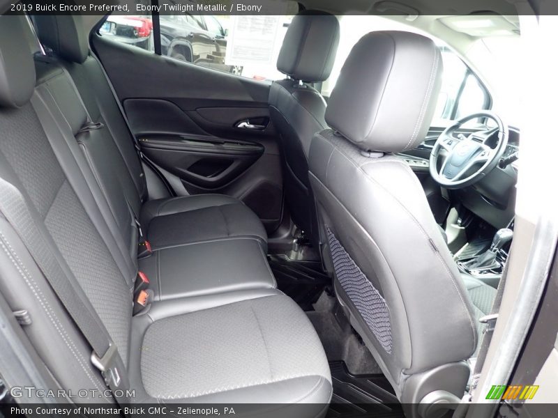 Rear Seat of 2019 Encore Preferred