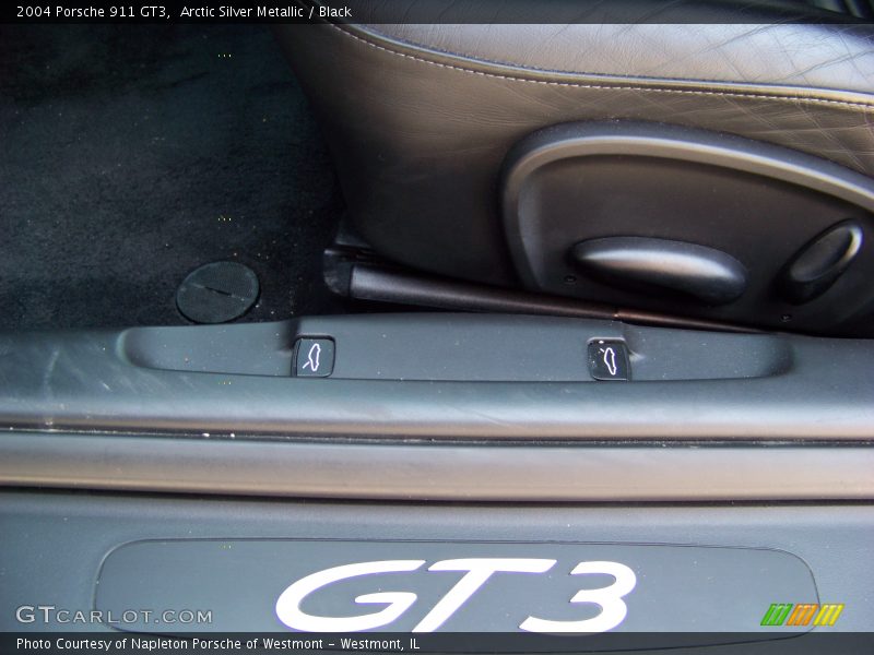 Arctic Silver Metallic / Black 2004 Porsche 911 GT3