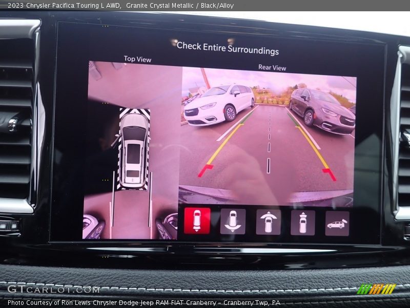 Granite Crystal Metallic / Black/Alloy 2023 Chrysler Pacifica Touring L AWD