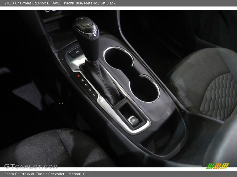 Pacific Blue Metallic / Jet Black 2020 Chevrolet Equinox LT AWD
