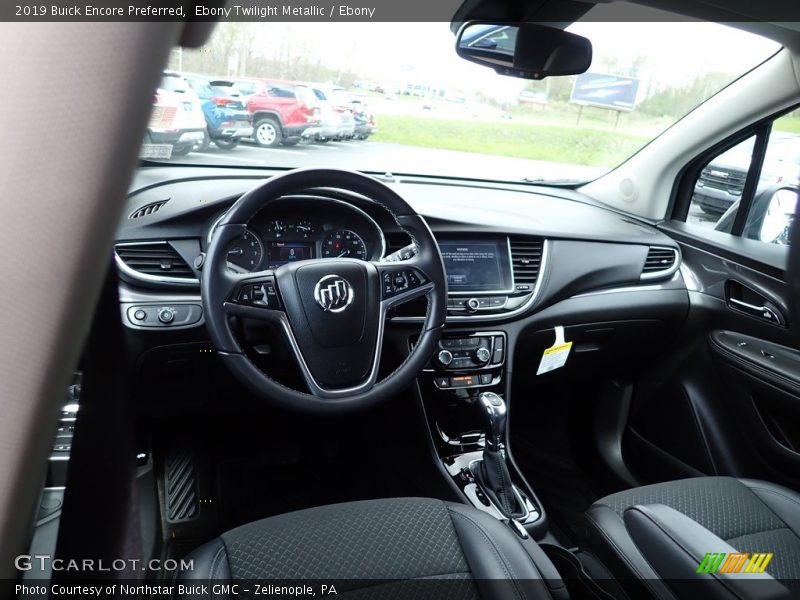 Dashboard of 2019 Encore Preferred